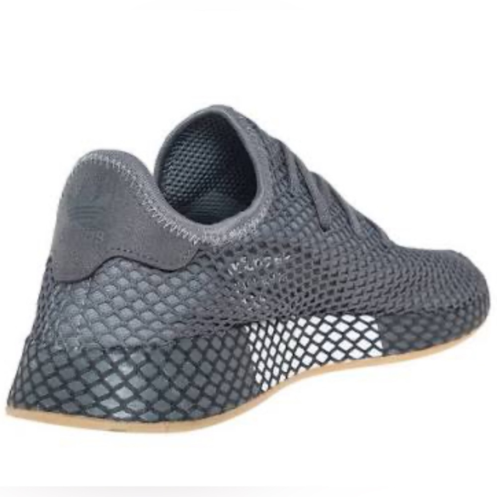 NWOB adidas Originals Deerupt Runner ( Grey/Grey/Cloud White) Men’s Sz 9 - Picture 2 of 14